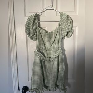 Gingham Dress